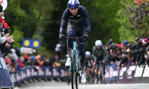 Стиви Уильямс одержал неожиданную победу в La Flèche Wallonne 2024